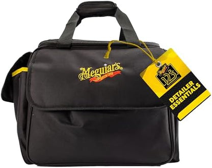 Meguiar's Detailing Bag - Premium Car Bag and Detailing Supply Organizer - Portable for All Your Favorite Supplies, Black by Meguiars