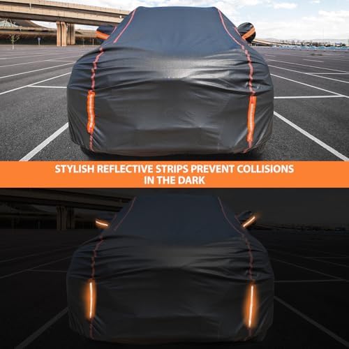 Car Cover Waterproof All Weather for SUV (185-190 inch) - Image 4