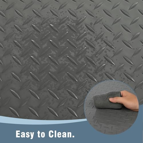 Anti Fatigue Mats Industrial 3' x 7' 15/16" Thick Ergonomic Standing Mat Commercial Heavy Duty Diamond Plate Shop Floor Mat Helps Relieve Back and Leg Soreness - Image 7