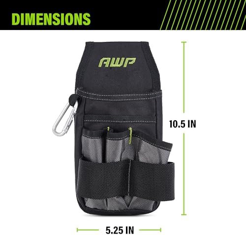 AWP Tool Pouch, Electrician Tool Pouch, Premium, Professional Multi-Pocket Organizer - Image 3