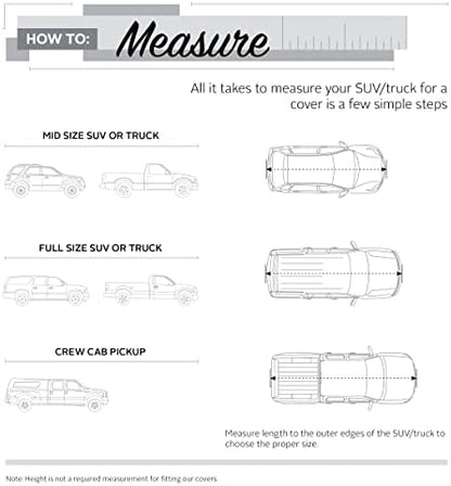 Classic Accessories Over Drive PolyPRO 3 Compact/Mid-Size SUV & Pickup Truck Cover, 187" L - Image 4