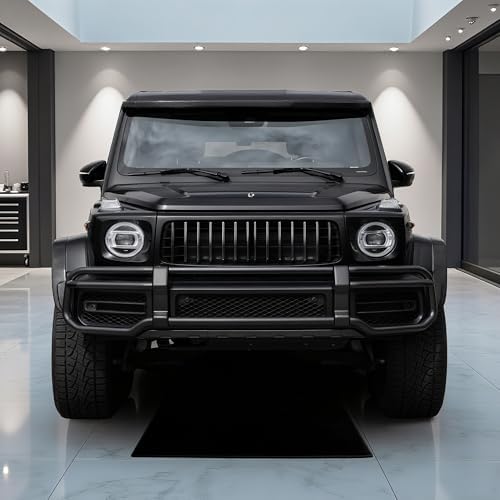 31'' x 36'' Garage Floor Mat, Absorbent Garage Mat for Oil Spills, Garage Floor Mats for Under Car & Motorcycle, Reusable Leakproof Garage Carpet with PE Backing for Driveway Drips and Stains by Unknown