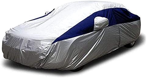 Titan Brilliant Color Poly 210T Car Cover for Large Sedans 203-212". Waterproof, UV Protection, Scratch Resistant, Driver-Side Zippered Opening. Fits Avalon, XTS, 6-8 and More. by TitanPerformanceProducts