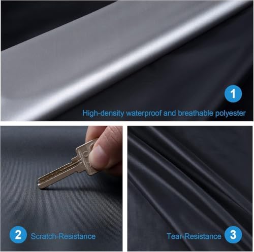 GUNHYI Waterproof Lightweight Sedan Full Car Cover Custom Fit Falcon - Image 2