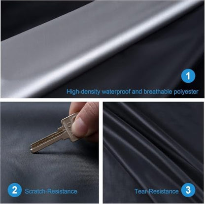 GUNHYI Waterproof Lightweight Sedan Full Car Cover Custom Fit Falcon - Image 2