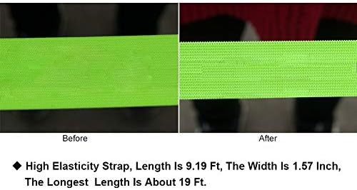 Kayme Car Cover Straps Wind Protector,3pcs Elastic Adjustable Rope Protect Cover from High Wind, Universal Fit - Image 4