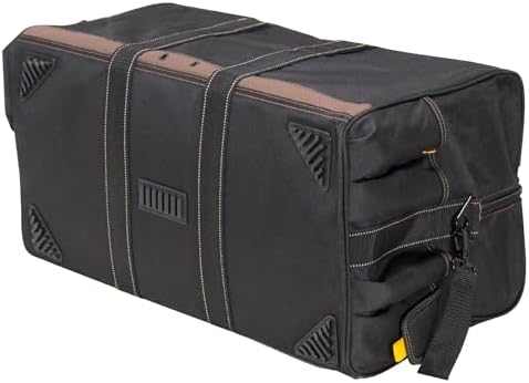 CLC Custom Leathercraft 1111 24 in. All Purpose Construction Gear Bag with 7 Outside Pockets - Image 3
