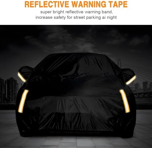 NEVERLAND Car Cover Waterproof All Weather for Sedan 183''L x 70''W x 59''H - Image 3