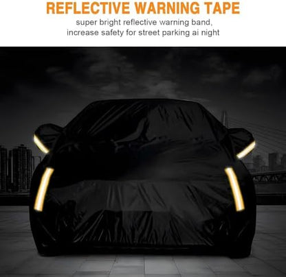 NEVERLAND Car Cover Waterproof All Weather for Sedan 183''L x 70''W x 59''H - Image 3