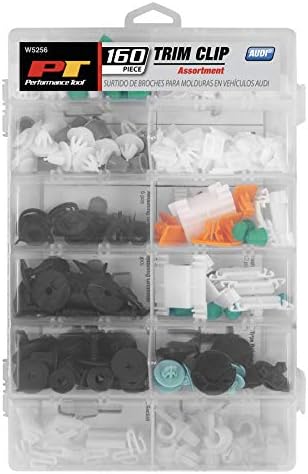 Performance Tool W5256 160pc Volkswagen Trim Clips| Trim Clips for Doors, Bumpers, Paneling & More | Most Popular Sizes for VW | Includes Case & Picture Insert for Quick Part Identification - Image 2