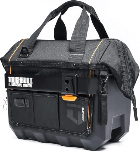 ToughBuilt ClipTech - 16" Massive Mouth Tool Bag, HardBody, TBL-CT-62-16A by ToughBuilt