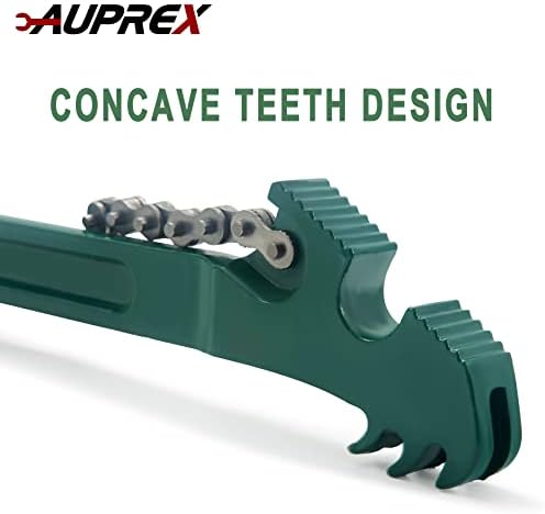 AUPREX 24 Inch Heavy Duty Chain Oil Filter Wrench, Adjustable Long Handle Tool Fits Max 12.6 Inch Diameter - Image 3
