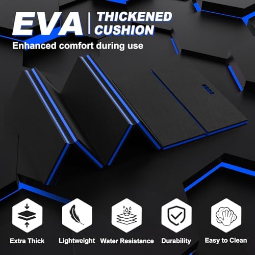 22.8" Wide Mechanic Mat Foldable EVA Kneeling Pad with Magnetic Tool Slots - Image 7