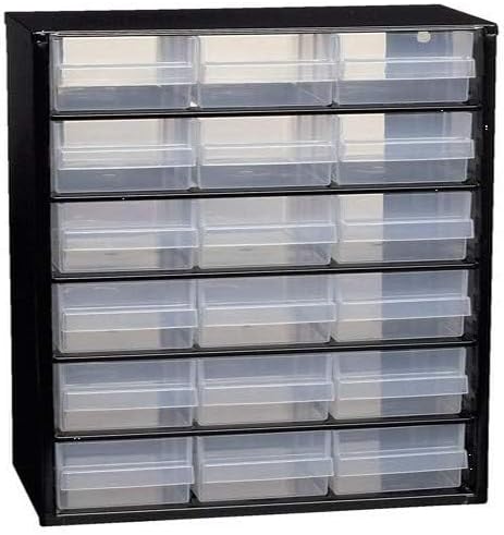 Raaco Steel Storage Cabinet, Standard 18-Drawer (C9-18) - Nuts & Bolts by Raaco