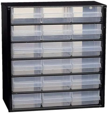 Raaco Steel Storage Cabinet, Standard 18-Drawer (C9-18) - Nuts & Bolts by Raaco