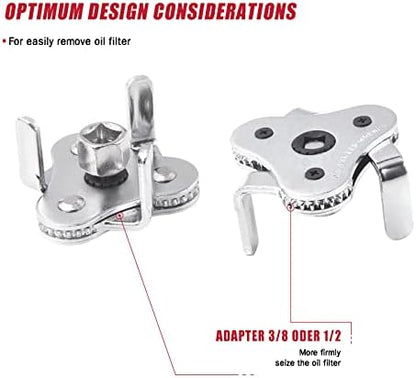 Compatible for 30PCS Cup Type Oil Filter Wrench Set Socket Tool Set for Mercedes BMW VW Audi Volvo Ford - Image 5