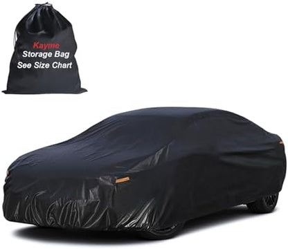 Kayme Coupe Car Cover Waterproof All Weather - See Size Chart - Size C5 by kayme