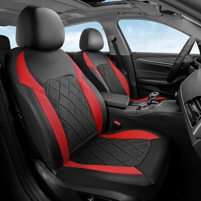 Coverado Car Seat Covers, Front Seat Covers, 2 Front Automotive Seat Cover, Mesh Breathable Seat Protectors, Universal Fit for Most Cars by COVERADOAUTO