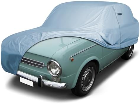 iCarCover Car Cover Waterproof All Weather for 1964-1974 Fia t 850 by iCarCover