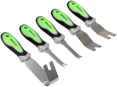 OEMTOOLS 25312 5-Pc Door Panel and Trim Removal Tool Set, Includes 3 Panel and 2 Trim Tools, Kit Includes Textured Grips, Car Trim Removal Tool Kit for Automotive Projects - Image 3