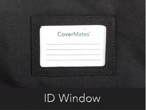 Covermates Car Cover Storage Bag, 24" L x 16" W x 11" H, Black - Image 4