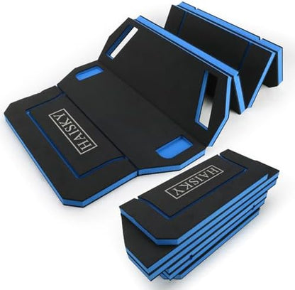 Foldable Mechanic Kneeling Pad,22.44" Wide EVA Foam Mat,1 Pack,Blue by Unknown