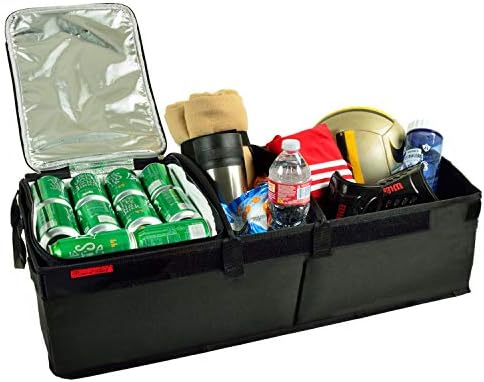 Picnic at Ascot Heavy Duty Rigid Base Trunk Organizer with 28 Can Capacity Leak Proof Cooler- Adjustable Dividers - 30" wide x 15" deep - Designed & Quality Approved in the USA - Image 6