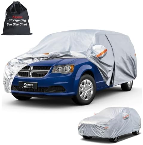 Kayme Station Wagon Car Cover See Vehicle Size Chart for Accurate Fit, H4 by kayme