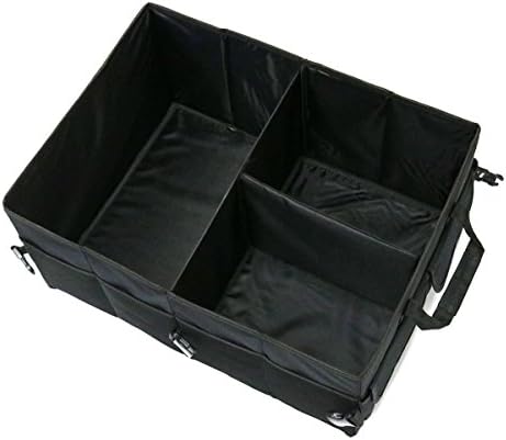 2 Pack Water Resistant Nylon Foldable Trunk Organizer Universal for Cars Trucks SUVs - Image 4