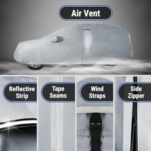 iCarCover SUV Car Cover Waterproof All Weather for2020-2024 MG HS - Image 5