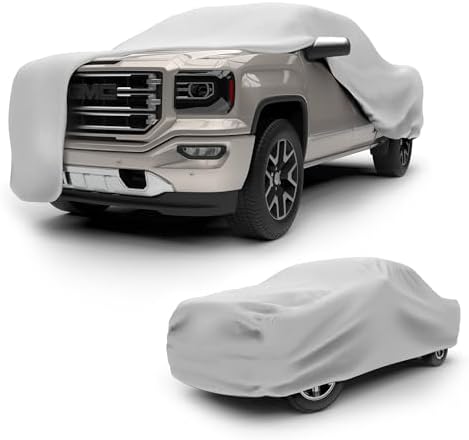 Budge Duro Truck Cover, UV & Water-Resistant, Fits Trucks Up to 217" by Budge