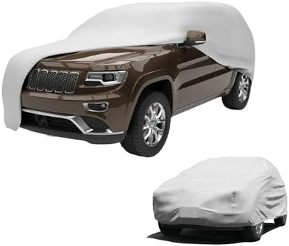 Budge Lite SUV Car Cover, Breathable Dustproof Cover, Fits SUVs up to 210" by Budge
