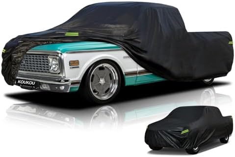 KouKou Waterproof Pickup Truck Cover All Weather, Fits up to 210 inches by focusonqualityservicehear