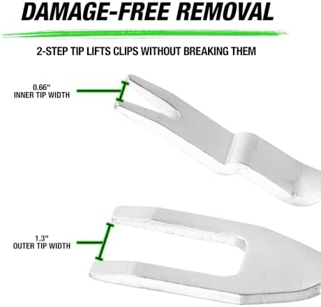OEMTOOLS 25930 Panel and Trim Clip Pliers, Automotive Fastener Removal Tool - Image 4