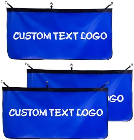 Custom Car Protective Fender Covers Personalized AutomotiveProtective Mat for Repair PU Leather (Blue) by Unknown