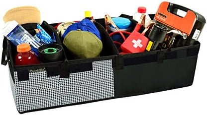 Picnic at Ascot Heavy Duty Rigid Base Trunk Organizer -70 LB Capacity - Adjustable Dividers - 30" wide x 15" deep - Designed & Quality Approved in the USA - Image 2