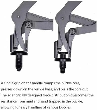 Car Clip Pliers & Panel Clip Removal Pliers, Spring-Loaded Fastener Rivet Remover for Auto Door Panels, Interior & Exterior Trim, Mechanic, Damage-Free Disassembly(1 pcs) - Image 6