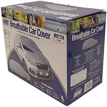 Maypole Breathable Full Cover for Small Cars Water Resistant, Grey - Image 4