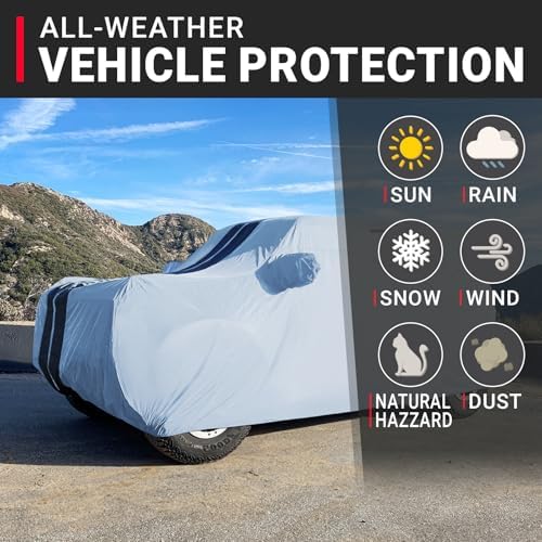 iCarCover SUV Car Cover Waterproof All Weather for 1997-2026 Expedition - Image 2