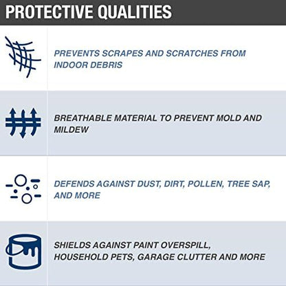 Budge Indoor Stretch Car Cover, Premium Protection, Fits Cars up to 157" - Image 2