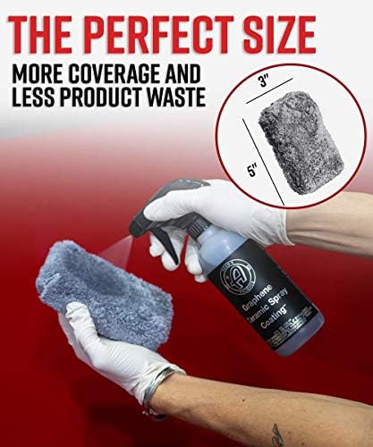 Adam's Polishes Plush Microfiber Applicator Pad (2 Pack) – Microfiber Sponge Car Detailing Applicators | Use with Ceramic Coating for Cars, Car Wax, Paint Sealants, Compound, Polish, Glazes & More - Image 5