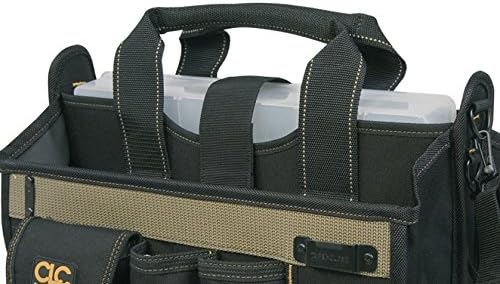 CLC Custom LeatherCraft 1529 16 In. Center Tray Tool Bag, 16 Pocket - Image 6
