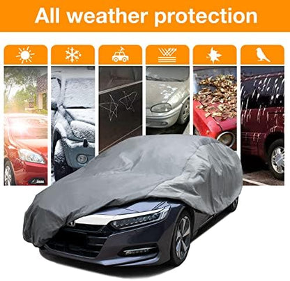 XCAR Waterproof Sedan Car Cover, All Weather, Fits Sedans Up to 200" - Image 3