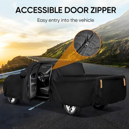 Truck Cover Waterproof All Weather Pickup Car Cover Length up to 250 inch - Image 3