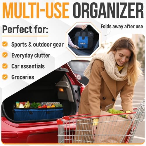 FORTEM Trunk Organizer - Collapsible Car Organizer & Storage Bag for SUVs - Image 5