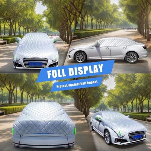 Hail Protector Car Cover Custom Fit for Corvette C5 Outdoor Anti Hail Car Covers Waterproof All Weather with Wind Straps for Snow Rain Dust Protection - Image 4