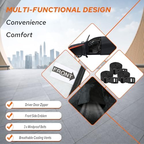 10-Layer SUV Car Cover Fit for SUV 182"-191" L, Size S3 (See Size Chart) - Image 3