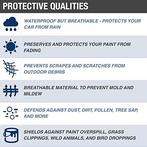 Budge Rain Barrier Truck Cover, Waterproof All Weather, Fits up to 217" - Image 2