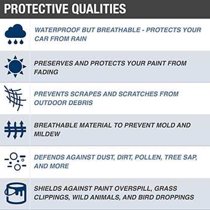 Budge Rain Barrier Truck Cover, Waterproof All Weather, Fits up to 217" - Image 2