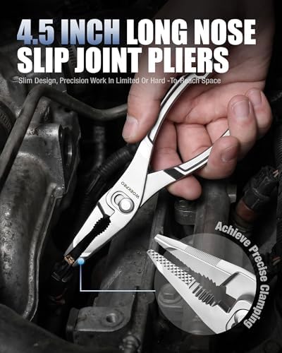 WORKPRO 4-Piece Mini Pliers Set with Pouch, Pocket Pliers, EDC Tool Gift - Image 7